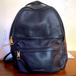 Marc Jacobs Genuine Black Leather Backpack